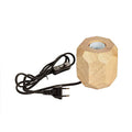Pauleen 48159 Woody Sparkle Tischleuchte aus Holz skandinavische Tischlampe Würfellampe max25W E27 Holz 230V