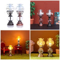 FIRSTXIU Dolls House Tischlampe Model Möbelmodell Zubehör Teenager Mädchen Für 1:12 Dollhouses Wohnzimmer Dekorationen Dollhouses Beleuchtung