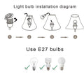 Chao Zan Tisch- oder Nachttischlampen - Tischleuchte mit Stoffschirm - Metalle Tischleuchte - D25 x H45 - E27 Lampe - ohne Leuchtmittel (B)