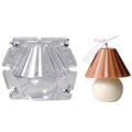Kerzenformen, Tischlampe Silikonform, Kerze-Form-Lampen-Shaped Kerzengiessformen Gießharz Seifenherstellung Formen für handgemachtes Geschenk-Fertigkeit-Dekoration Diy