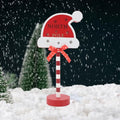 Pilipane Weihnachten Tischlampe LED Weihnachtsfest ative Tischlampe Batteriebedienete Nordpol -Schild Nachtlicht für Nachtkamin -Party -ationen