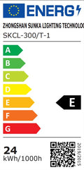 Tyreses LED Deckenleuchte Dimmbar 24W, Deckenlampe mit Fernbedienung, 1800K Dimmbar Nachtlicht, Panel 3000K-6500K Dimmbar für Schlafzimmer, Kinderzimmer, Wohnzimmer, Flure, Küche,Badezimmer, Ø30cm