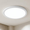 LQWELL LED Deckenleuchte Ultra Dünn Weiß 22cm 18W 1980lm 6000K