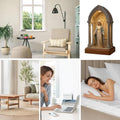Religiöse Nachtlicht Jungfrau Maria Jesus Führte Hingebungsvolle Tischlampe | LED Fun Table Lampe Für Wohnheimstudium Arbeitsplatz Bücherregal Schlafzimmer Wohnzimmer Kaffeebar Meditation Raum Hallowe