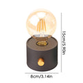 Bexdug Vintage Schreibtischlampe, LED Camp Light,Niedliche Tischlampe - LED-Schlafzimmer-Schlaflicht, kreatives Atmosphärenlicht, dekorative Tischlampe, Camping-Zubehör für drinnen und draußen