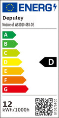 Depuley LED Deckenstrahler Schwenkbar, 4 Flammig Deckenleuchte, 4x3W GU10 Leuchtmittel, Modern Deckenspot, 960LM 3000K Warmweiß, Für Wohnzimmer Küche Schlafzimmer