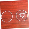 Lampenschattenhalter Ring Eisen Vintage Lampenschild Rahmen runde -Tischlampe für Heimbüro Restaurantbeleuchtung stabil und stilvoll