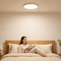 LQWELL LED Deckenleuchte Ultra Dünn Weiß 22cm 18W 1980lm 6000K