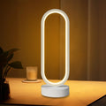 kinrguiyuez Moderne Tischlampe | Dimmbare Schreibtischlampe,Augenfreundliche Beleuchtung Für Arbeitszimmer Nachttisch Flur Terrasse Garten