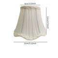 Folpus Stofflampenschirm mit Quasten-Tischlampe, Vintage-Hängelampenschirm, Fransenlampenschirm für Küche, Wohnzimmer, Schlafzimmer, stil B
