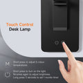 LED Tischlampe Schreibtischlampe LED, 15-Modi Tageslichtlampe Schreibtisch Lampe Desk Lamp, 1000LM Table Lamp LED Tischlampe Dimmbar, LED Schreibtischlampe LED Lampe Tisch Tischlampen LED Tischleuchte