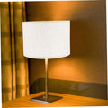 Lampenschirme für Tischlampen Stehlampenschirme Tischlampenschirme aus feinem Leinen abnehmbare waschbare Trommellampenschirme für Nachttischlampen 20 x 20 x 18 cm Beige