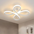 Comely Deckenlampe LED, 30W 3500LM Deckenleuchten LED, Weiße Blumendesign Deckenbeleuchtung LED Aluminium für Schlafzimmer Wohnzimmer Esszimmer Flur, Warmweißes Licht 3000K