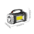 Wpsagek Solar Tischlampe, Solar Wasserdicht & USB-Aufladbar, Multifunktionale Outdoor Ausrüstung Für Bergsteigen Camping Arbeit Reisen