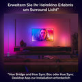 Philips Hue Gradient Signe Stehleuchte schwarz 1800lm, 16 Millionen Farben und Farbverläufe, dimmbar, steuerbar via App, kompatibel mit Amazon Alexa (Echo, Echo Dot)