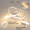 Comely LED Deckenleuchte, 30W 3375LM Moderne Deckenlampe, Aluminium LED Lampe für Wohnzimmer Schlafzimmer Flur Küche Balkon, Weiß, 3000K Warmweiß, Dia 30cm