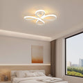 Comely Deckenlampe LED, 30W 3500LM Deckenleuchten LED, Weiße Blumendesign Deckenbeleuchtung LED Aluminium für Schlafzimmer Wohnzimmer Esszimmer Flur, Warmweißes Licht 3000K