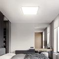 OTREN LED Deckenleuchte Flach, 23CM Deckenlampe Quadrat 4000K 1800LM, Modern LED Panel Lampe für Badezimmer Küche Wohnzimmer Schlafzimmer Flur Keller, IP44