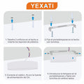 Yexati 6 Stück Deckenlampe LED Deckenleuchte Flach Rund 15W 6500K 1620LM IP44 Wasserfest Modern Badezimmer Lampe, Badlampe Decke Küchenlampe Weiß für Küche Bad Schlafzimmer Flur Balkon Keller Ø17cm