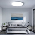 OTREN Deckenlampe LED Rund Deckenleuchte: LED Deckenleuchte Flach - Badezimmer Decke Lampe für Wohnzimmer Schlafzimmer Flur Küche 6500K 23CM Effizienz G