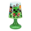 Paladone Minecraft RGB-LED-Nachtlicht für Kinder und Gamer, offiziell lizenziert, Tischlampe mit Farbphasen, Popkultur- und Gaming-Fanartikel