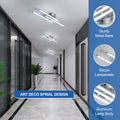 Dorlink Led Deckenleuchte, Deckenlampe Küche, Deckenleuchte Schlafzimmer, 18W 1620LM Deckenlampe Wohnzimmer, 6500K kaltweiß 3 Led, Geeignet für Schlafzimmer, Esstisch, flurlampe decke, Balkon Ø54CM