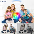 OTREN Led Deckenleuchte Dimmbar, 36W Deckenlampe RGB Farbwechsel mit Fernbedienung, 3240LM Rund Flach Lamp für Badezimmer Kinderzimmer Wohnzimmer Schlafzimmer, Ø30CM