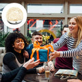 Dynamische Projektions-Atmosphäre mit Wasserwellen, LED-Lichter, LED-Wellen-Nachtlicht, Farbwechsel-Kristalllampe, für Wohnzimmer, Badezimmer, Schlafzimmer