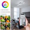 Dorlink Led Deckenleuchte, Deckenlampe Küche, Deckenleuchte Schlafzimmer, 18W 1620LM Deckenlampe Wohnzimmer, 6500K kaltweiß 3 Led, Geeignet für Schlafzimmer, Esstisch, flurlampe decke, Balkon Ø54CM