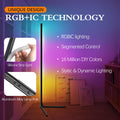 Fortand LED Ecklampe, WiFi RGBCW Stehlampe Wohnzimmer Dimmbar LED Standleuchte Kompatibel mit Alexa/Google Home, Eckleuchte mit Fernbedienung Modern Leselampe Smart Stehleuchte Schlafzimmer, 155CM