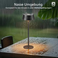 Philips Tischlampe Kabellose 2 Stück, Portable LED Akku Tischleuchte mit 2 stufig höhenverstellbar, Touch Stufenlos Dimmbar Nachtlicht, Wasserdicht für Schlafzimmer, Schwarz