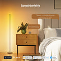 Nanoleaf Matter Smart Stehlampe Wohnzimmer, RGB IC LED Floor Lamp Dimmbar, Musik Sync, Dynamische Gradient Szenen, 1700lm, App & Sprachsteuerung (Funktion mit Alexa, Apple), Schlafzimmer Gaming Deko