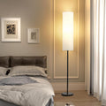 GyroVu Stehlampe Papier für das Wohnzimmer, 65” stehende Lampe, hohe Lampe für das Schlafzimmer mit Papierlampenschirm, 3 Farbtemperaturen Stehlampe für das Wohnzimmer (Glühbirne Enthalten)
