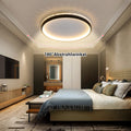 SEATAIN LED Deckenleuchte 3000K warmes Licht Schlafzimmerlampe, 30W 30cm rund schwarz Aushöhlen Design „Vogelnest“ Deckenlampe Schlafzimmer, 3000lm Nicht dimmbar