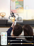 LED Tischlampe Kabellos, Dimmbare 4000Mah Tischleuchte Akku, 3 Farbtemperatur, Touch Lampe Mit USB-C Aufladbar, Fernbedienung Timer Nachttischlampen, Outdoor, Schlafzimmer, Esstisch, Camping, Weiß