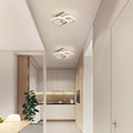Osairous LED Deckenleuchte Moderne, Deckenlampe LED Quadratisch Weiß 2137LM, Deckenbeleuchtung Lampen aus Aluminium für Schlafzimmer Wohnzimmer Küche Korridor, Natürliches Licht 4500K, 29CM