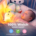 Squishy LED Nachtlicht - Einhorn Wolke