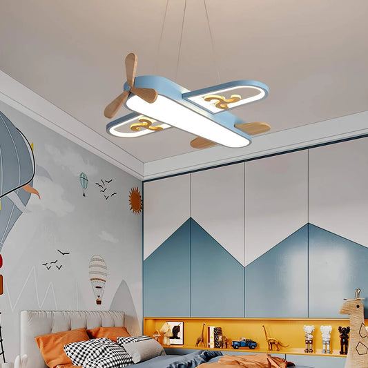 flugzeugform-led-haengelampe-kinderzimmer-kreative-deckenlampe-blau-rot-gelb-xlumina