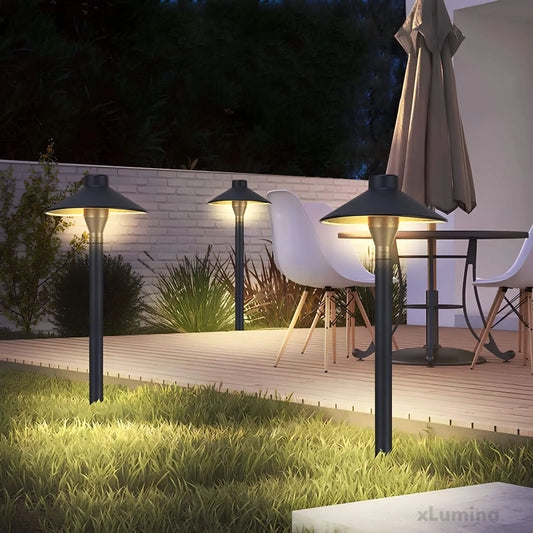 GartenLuxe-LED-Strahler-Wasserdichte-Aussenbeleuchtung-fur-Garten-und-Wege-xlumina